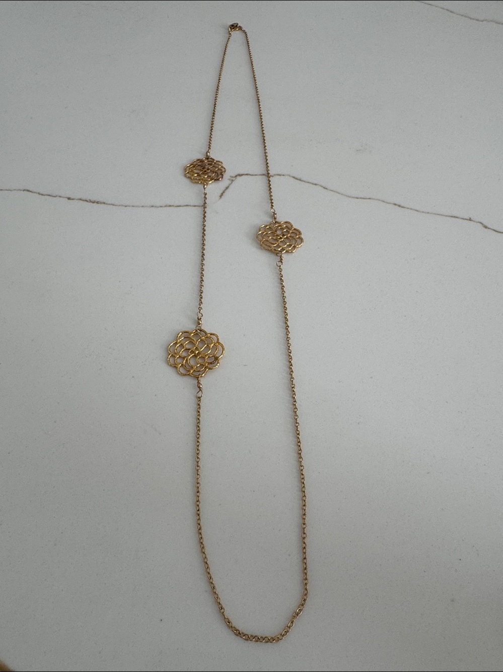 Intermix Rosette Necklace